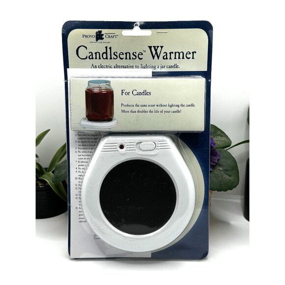 Provo Craft Candlesense Warmer For Candles Alternative Jar Candle Warmer 3-5/16" - Picture 1 of 6